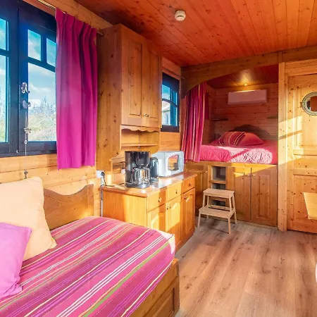 Roulotte Climatisee Avec Piscine Et Jardin - Fr-1-622-54