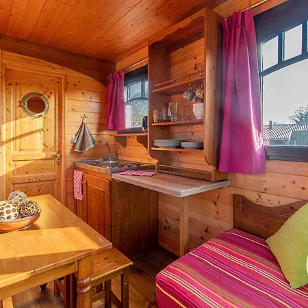 Roulotte Climatisee Avec Piscine Et Jardin - Fr-1-622-54 Ferienhaus Vihiers