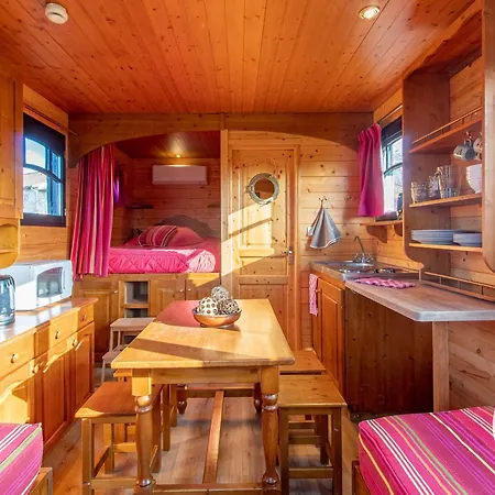 Roulotte Climatisee Avec Piscine Et Jardin - Fr-1-622-54 Nyaraló