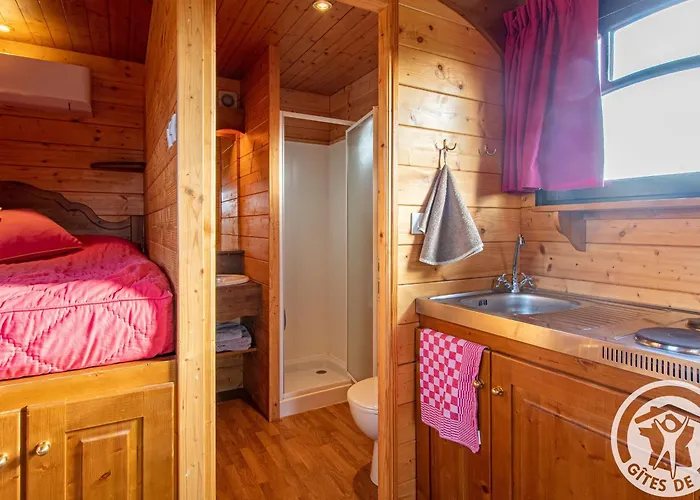 Roulotte Climatisee Avec Piscine Et Jardin - Fr-1-622-54 * Vihiers