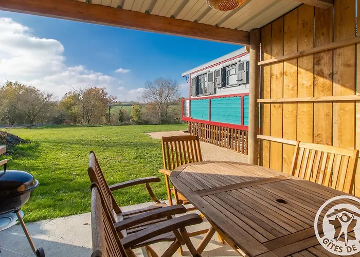 Roulotte Climatisee Avec Piscine Et Jardin - Fr-1-622-54 Dom wakacyjny