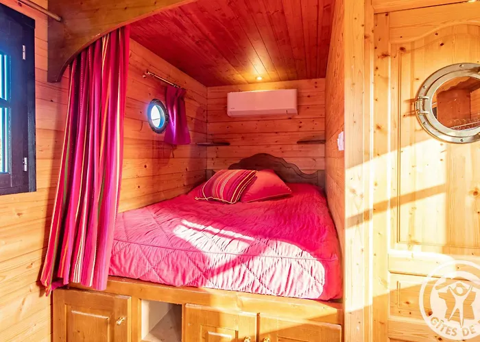 Dom wakacyjny Roulotte Climatisee Avec Piscine Et Jardin - Fr-1-622-54 *