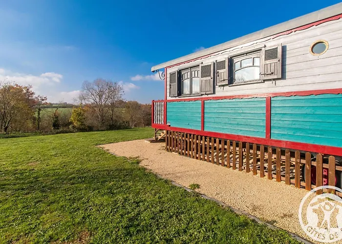 Dom wakacyjny Roulotte Climatisee Avec Piscine Et Jardin - Fr-1-622-54