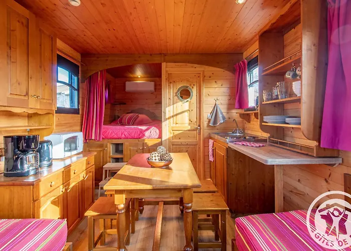 Roulotte Climatisee Avec Piscine Et Jardin - Fr-1-622-54 Dom wakacyjny